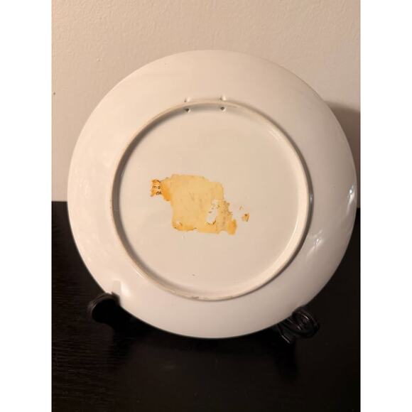 Die Kinderkrippe. Albert Anker Langenthal Plate Lady Feeding Children in Nursery - Picture 4 of 5